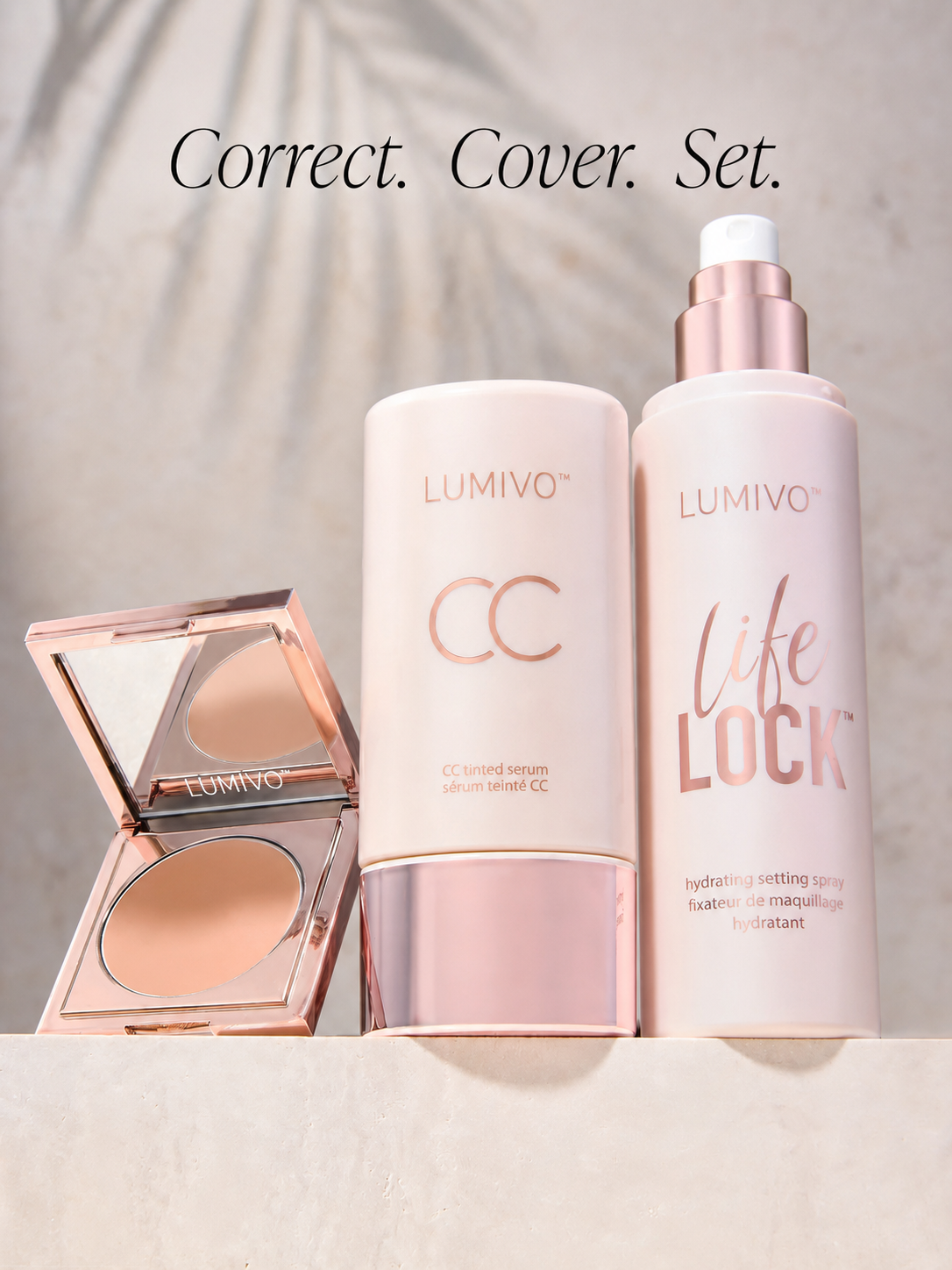 CC Color-Correcting Tinted Serum – Lightweight, Shade-Adaptive Coverage with 24H Hydration & 16H Waterproof Wear