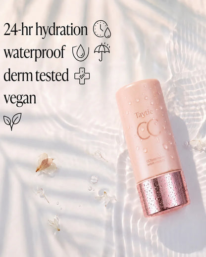 CC Color-Correcting Tinted Serum – Lightweight, Shade-Adaptive Coverage with 24H Hydration & 16H Waterproof Wear