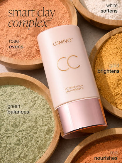 CC Color-Correcting Tinted Serum – Lightweight, Shade-Adaptive Coverage with 24H Hydration & 16H Waterproof Wear